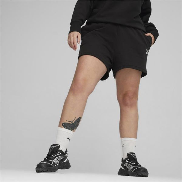 BETTER CLASSICS Women's Shorts in Black, Size XS, Cotton by PUMA