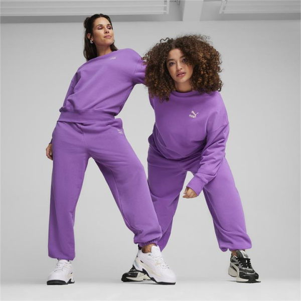 BETTER CLASSICS Women's Sweatpants in Ultraviolet, Size Medium, Cotton by PUMA