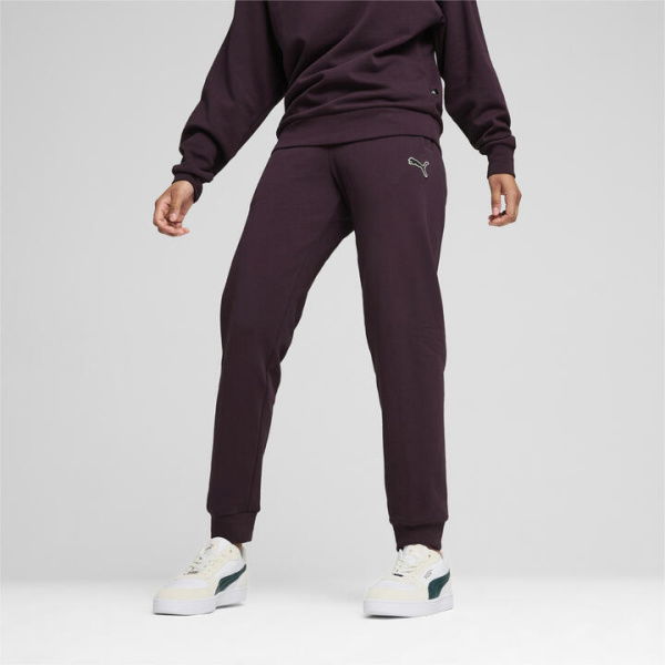 Better Essentials Women's Sweatpants in Midnight Plum, Size Large, Cotton by PUMA