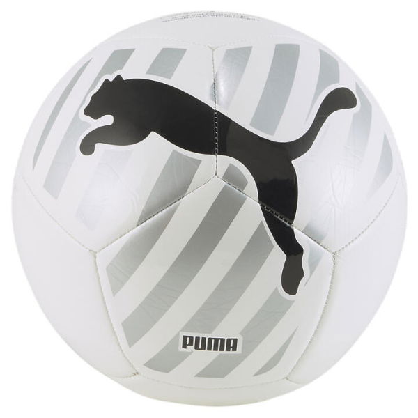 Big Cat Football in White/Black, Size 4 by PUMA