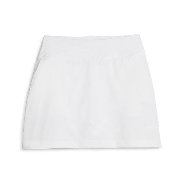 Blake Women's Golf Skirt in White Glow, Size Large, Polyester by PUMA