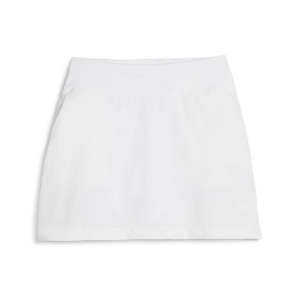 Blake Women's Golf Skirt in White Glow, Size XS, Polyester by PUMA