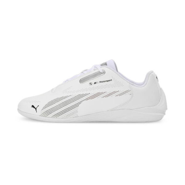 BMW M Motorsport Drift Cat Decima 2.0 Unisex Shoes in White, Size 11, Rubber by PUMA Shoes