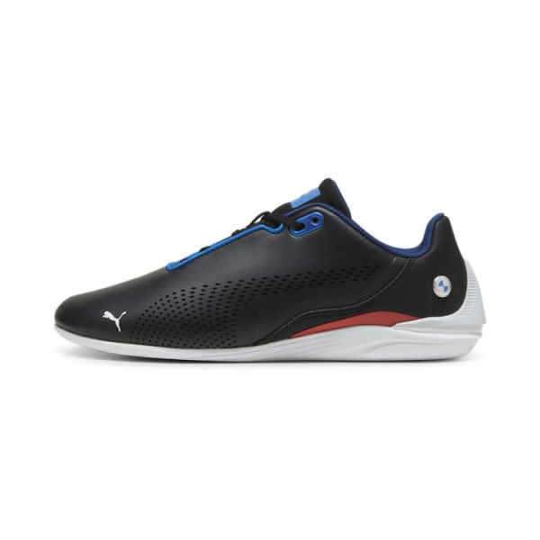 BMW M Motorsport Drift Cat Decima Unisex Shoes in Black/Pro Blue/Pop Red, Size 11, Textile by PUMA Shoes