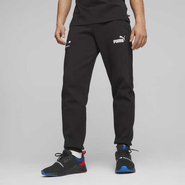 BMW M Motorsport Men's MT7 Sweatpants in Black, Size XL, Cotton by PUMA