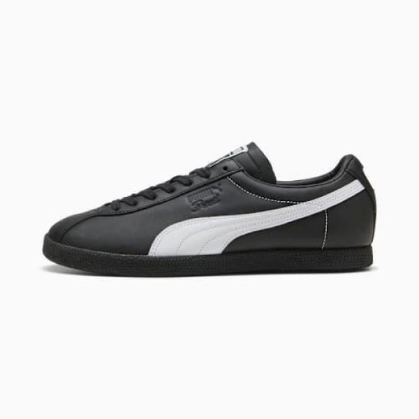 Brasil Capoeira Unisex Sneakers in Black/White, Size 4.5, Textile by PUMA