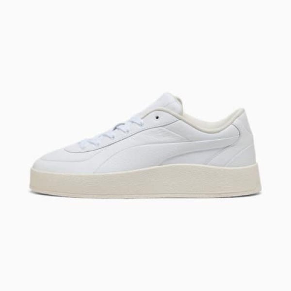 CA Luxe Unisex Sneakers in White/Warm White, Size 11.5, Textile by PUMA