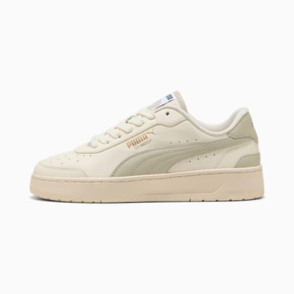 CA Match Premium Unisex Sneakers in Warm White/Desert Dust, Size 6 by PUMA