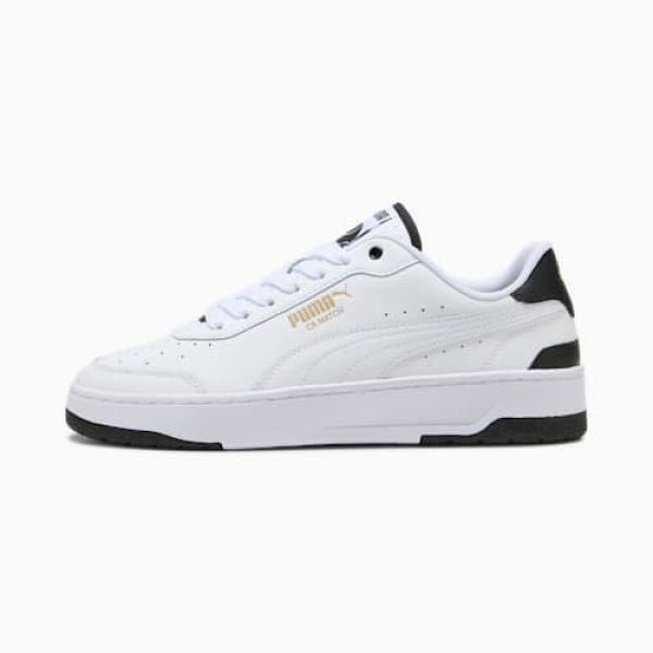 CA Match Sneakers Unisex in White/Black, Size 4 by PUMA