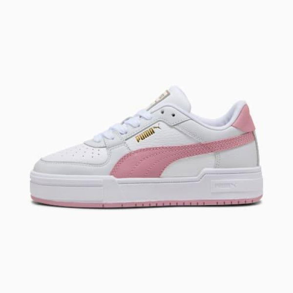 CA Pro Classic II Unisex Sneakers in White/Poised Pink, Size 4 by PUMA