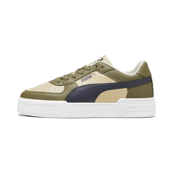 CA Pro Classic Unisex Sneakers in Toasted Almond/New Navy, Size 4, Textile by PUMA Shoes