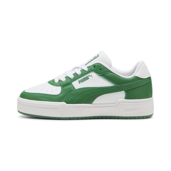 CA Pro Classic Unisex Sneakers in White/Archive Green, Size 10, Textile by PUMA Shoes