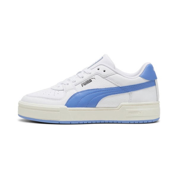 CA Pro Classic Unisex Sneakers in White/Blue Skies, Size 10, Textile by PUMA Shoes