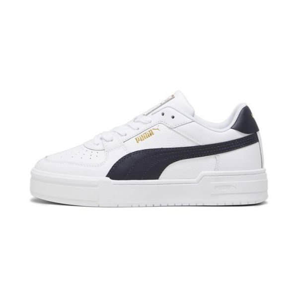 CA Pro Classic Unisex Sneakers in White/New Navy, Size 10, Textile by PUMA Shoes