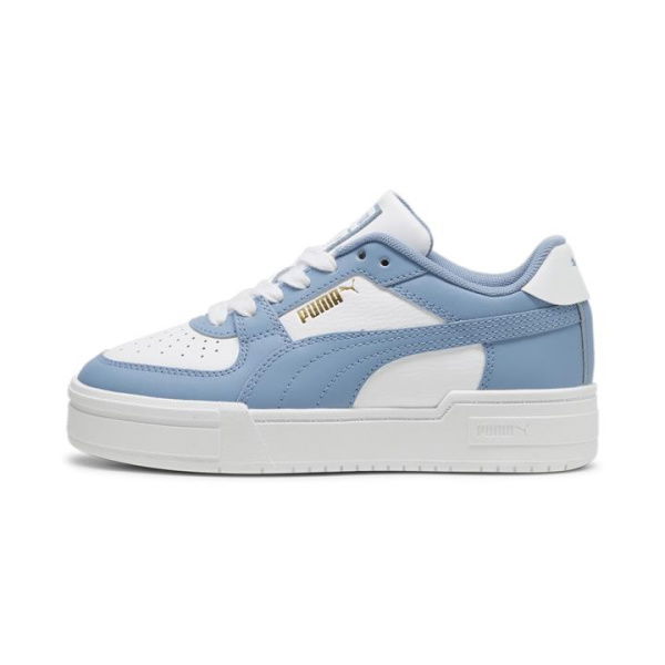 CA Pro Classic Youth Trainers Shoes in White/Zen Blue, Size 4, Textile by PUMA Shoes