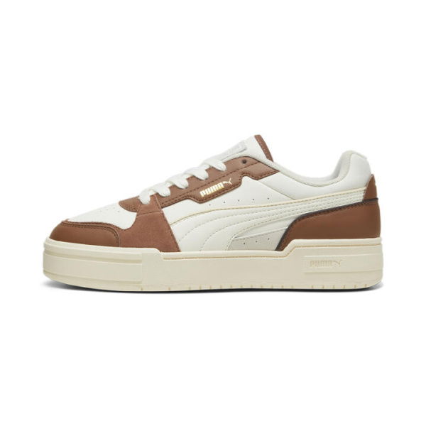 CA Pro Lux III Sneakers in Warm White/Brown Mushroom/Sugared Almond, Size 10 by PUMA