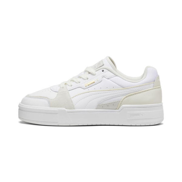 CA Pro Lux III Sneakers in White/Vapor Gray, Size 10.5, Textile by PUMA