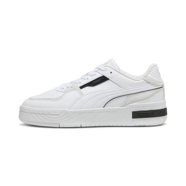 CA Pro Ripple Earth Unisex Sneakers in White/Feather Gray/Black, Size 10 by PUMA Shoes