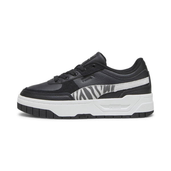 Cali Dream Animal Women's Sneakers in Black/White, Size 5.5, Textile by PUMA