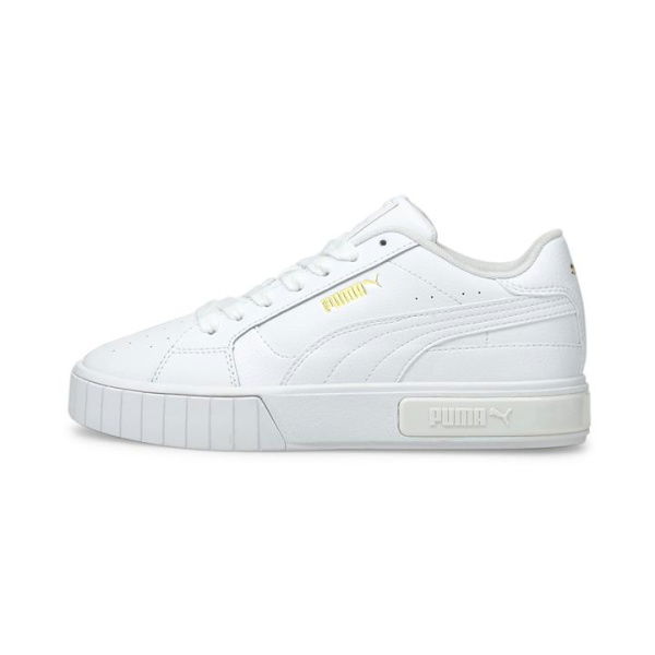 Cali Star Girls' Sneakers in White, Size 6, Textile by PUMA Shoes