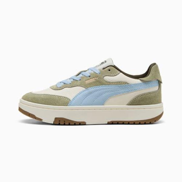 Cali Sylva Wine Club Women's Sneakers in Warm White/Lux Army, Size 6, Textile by PUMA