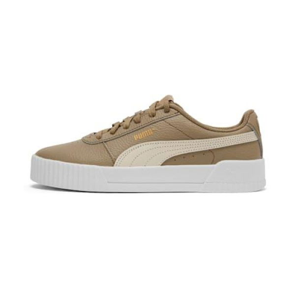 Carina Lux Women's Sneakers in Oak Branch/Alpine Snow, Size 8.5 by PUMA
