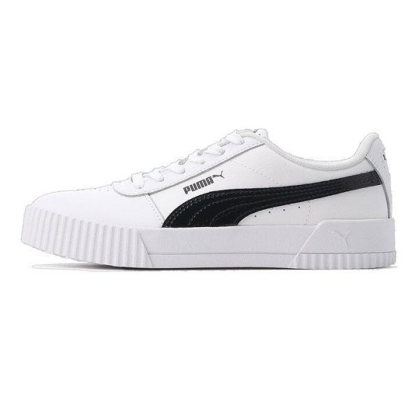 Carina PFS Women's Sneakers in White/Black, Size 10.5, Textile by PUMA