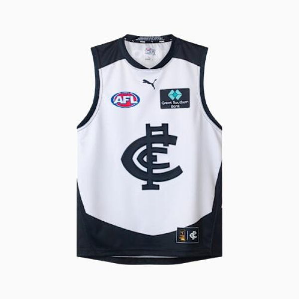 Carlton FC 2026 Women's Replica Clash Guernsey in Dark Navy/White/Cfc, Size Small by PUMA
