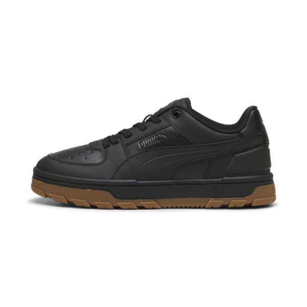 Caven 2.0 Abrupt Unisex Sneakers in Black/Gum/White, Size 10, Rubber by PUMA Shoes