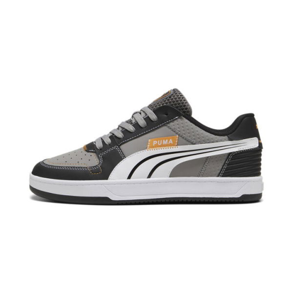 Caven 2.0 VTG Desert Unisex Sneakers in Stormy Slate/Black/Clementine, Size 14, Textile by PUMA Shoes