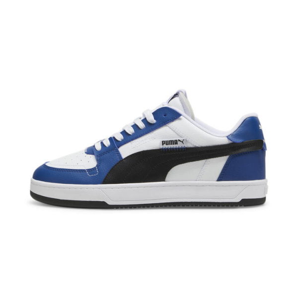 Caven 2.0 VTG Unisex Sneakers in White/Clyde Royal/Sedate Gray, Size 12, Rubber by PUMA Shoes