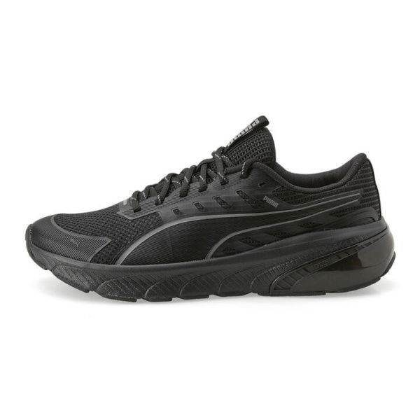 Cell Glare Unisex Running Shoes in Black/Cool Dark Gray, Size 14, Synthetic by PUMA Shoes