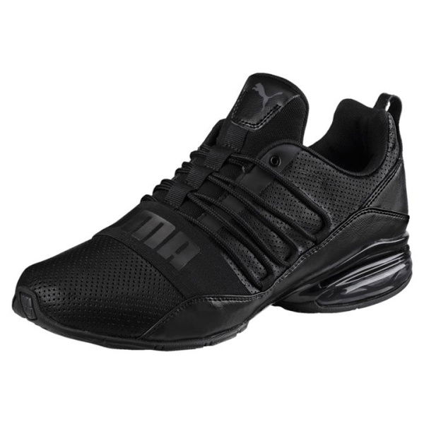 Cell Pro Limit Men's Running Shoes in Black/Dark Shadow, Size 10.5 by PUMA Shoes