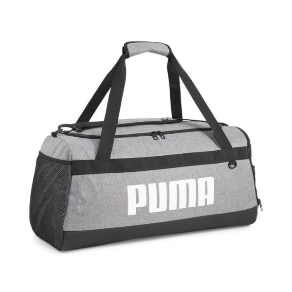 Challenger M Duffle Bag Bag in Medium Gray Heather, Polyester by PUMA Shoes