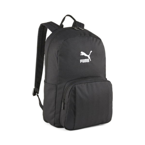 Classics Archive Backpack in Black/White, Polyester by PUMA