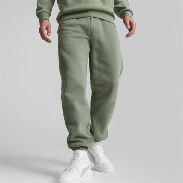 CLASSICS Unisex Sweatpants in Eucalyptus, Size 2XL, Cotton/Polyester by PUMA