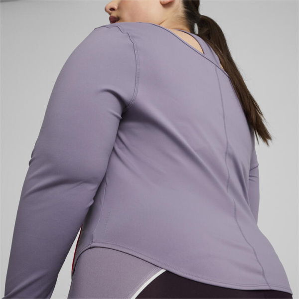 CLOUDSPUN Women's Long Sleeve Top in Pale Plum, Size Small, Polyester/Elastane by PUMA