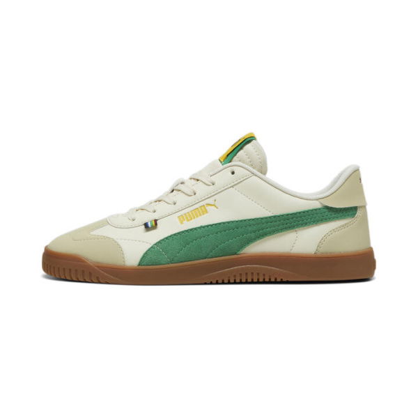 Club 5v5 Football24 Unisex Sneakers in Alpine Snow/Archive Green/Putty, Size 14, Textile by PUMA Shoes