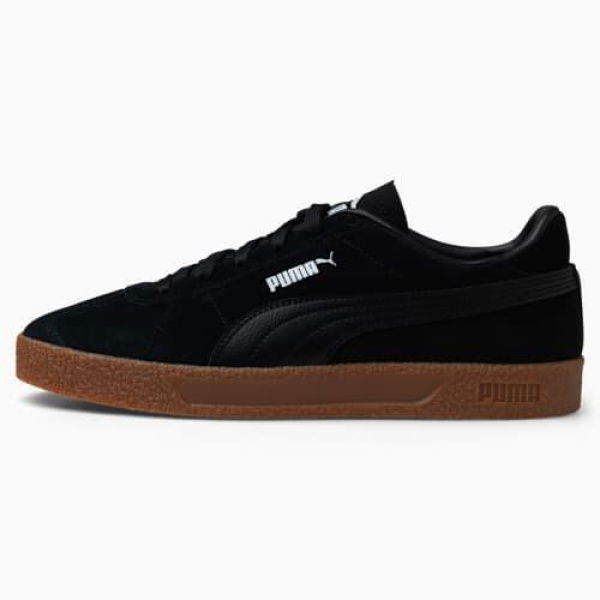 Club Suede Unisex Sneakers in Black/White, Size 4.5, Textile by PUMA
