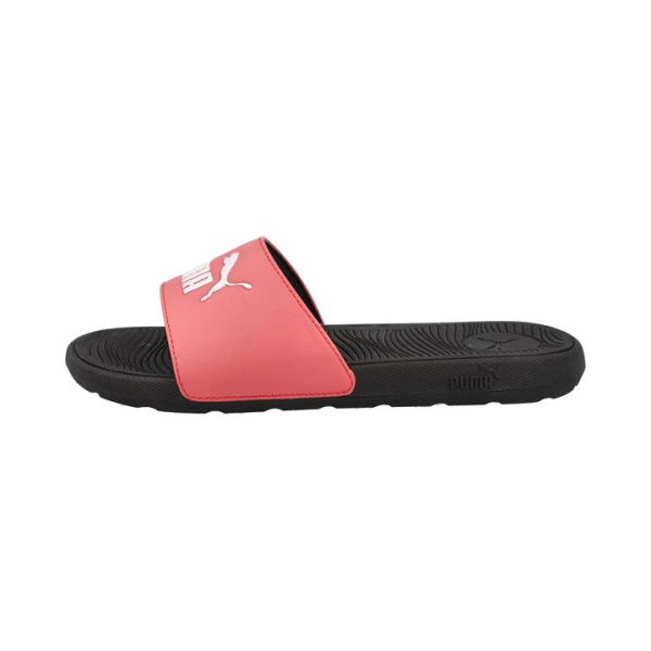 Cool Cat 2.0 Women's Slides in Passionfruit/White/Black, Size 5, Synthetic by PUMA