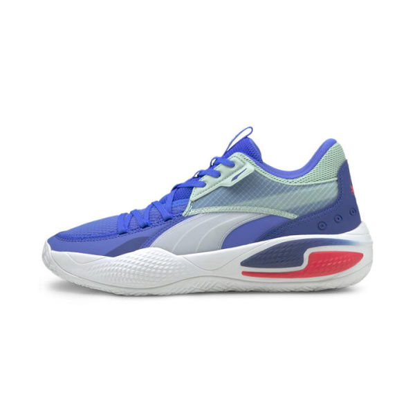 Court Rider I Basketball Shoes in Bluemazing/Eggshell Blue, Size 9.5, Synthetic by PUMA Shoes