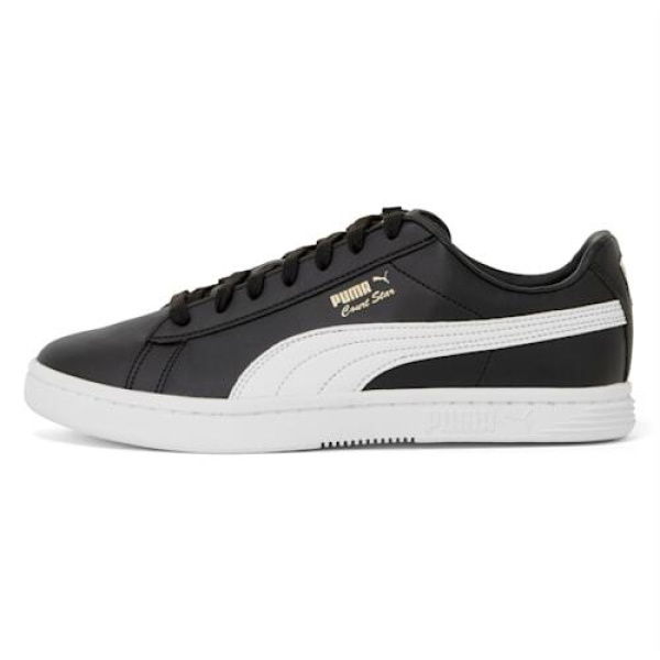 Court Star SL Unisex Sneakers in Black/White, Size 12, Synthetic by PUMA
