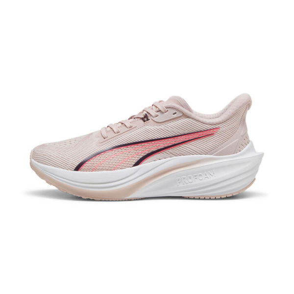 Darter Pro Unisex Running Shoes in Mauve Mist/Sunset Glow, Size 4.5, Textile by PUMA Shoes