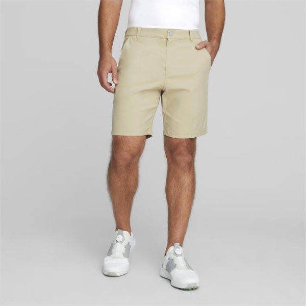 Dealer Men's 8 Golf Shorts in Alabaster, Size 38, Polyester by PUMA