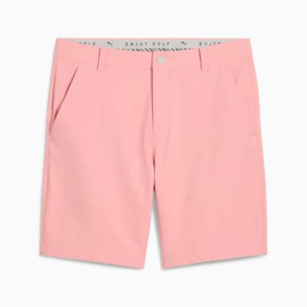 Dealer Men's 8 Golf Shorts in Pink Fruit, Size 36, Polyester by PUMA