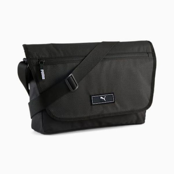 Deck 6L Messenger Bag Bag in Black, Polyester by PUMA