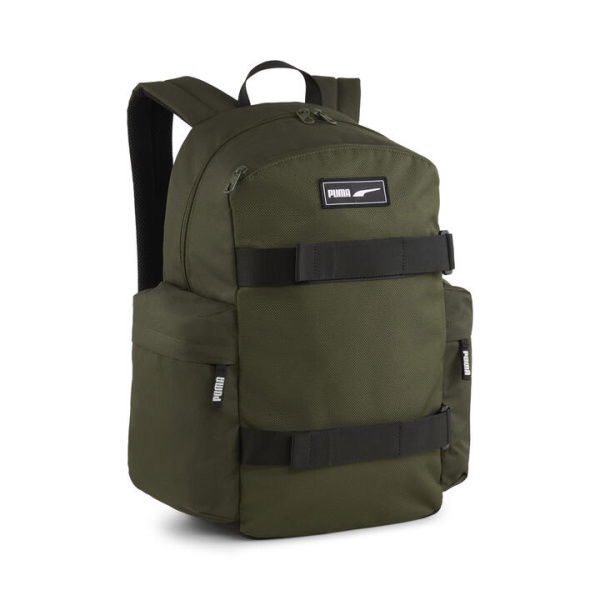 Deck Backpack in Dark Olive, Polyester by PUMA