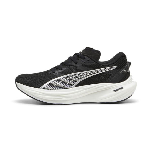 Deviate NITROâ„¢ 3 Men's Running Shoes in Black/White, Size 9, Synthetic by PUMA Shoes