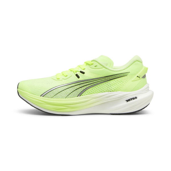 Deviate NITROâ„¢ 3 Men's Running Shoes in Fizzy Apple/Silver, Size 7, Synthetic by PUMA Shoes