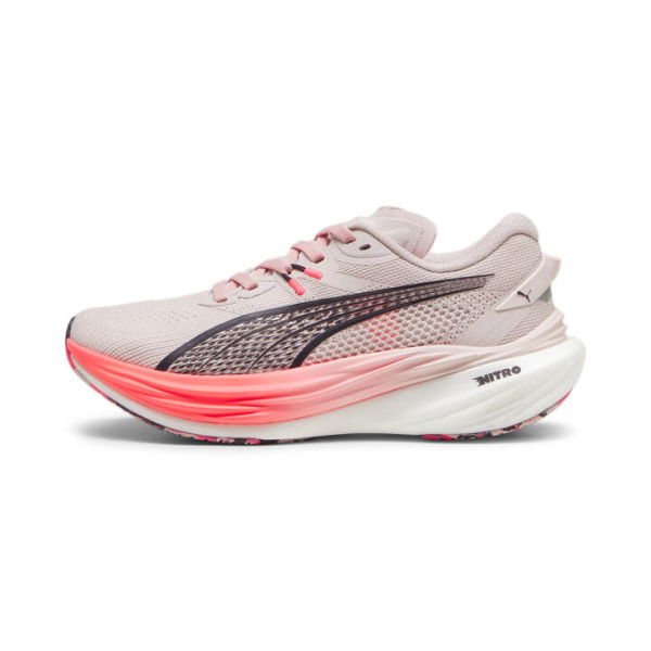 Deviate NITROâ„¢ 3 Running Shoes Women in Mauve Mist/Sunset Glow, Size 10, Synthetic by PUMA Shoes